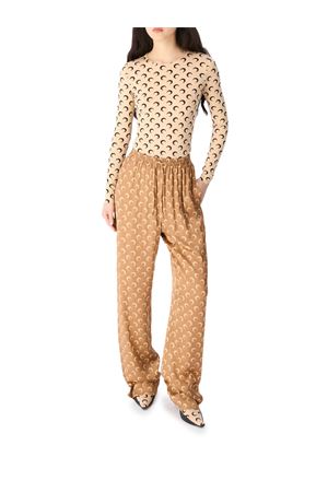 Maglia in jersey Moon Second Skin MARINE SERRE | WTS006ACJER0001TA10